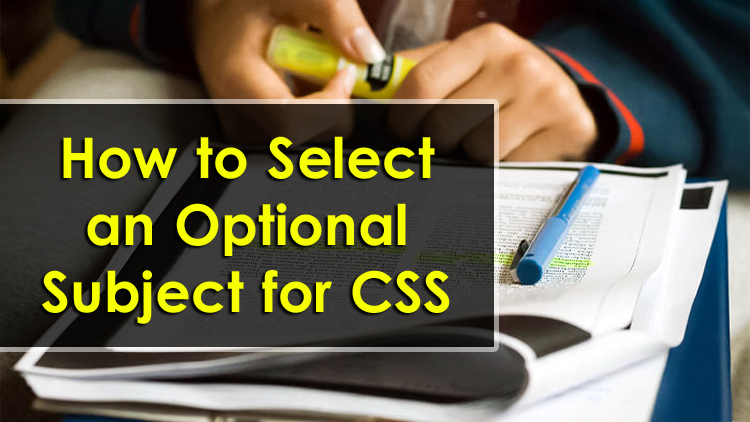 How to Select CSS Optional Subject