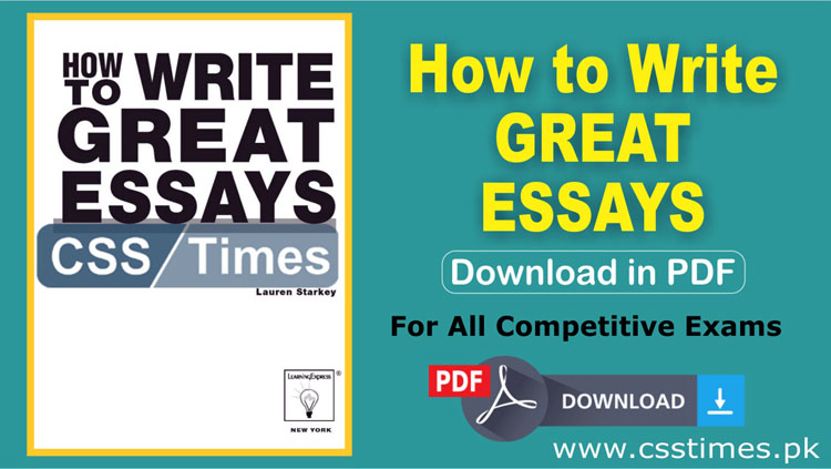essay writing book free download