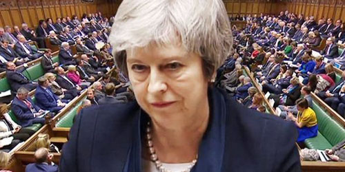 Parliament sinks May`s Brexit deal by 230 votes