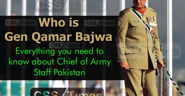 Who is General Qamar Javed Bajwa