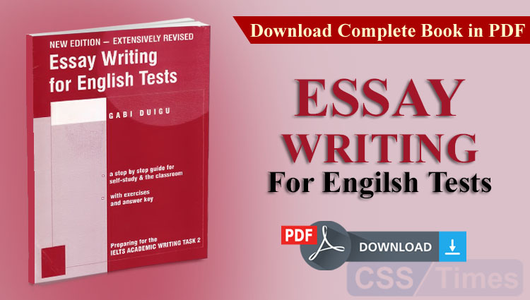 essay book english pdf