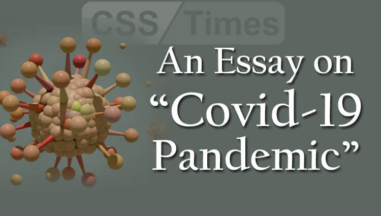 essay on covid 19 pandemic in english