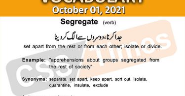 Daily Dawn Vocabulary Archives Page 6 Of 58 Css Times