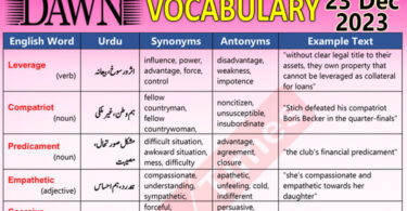 dawn-news-vocabulary-with-urdu-meaning-22-dec-2023