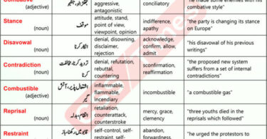 Daily DAWN News Vocabulary with Urdu Meaning (09 May 2024)